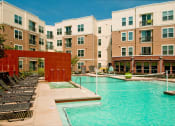 Thumbnail 1 of 60 - The pool area at Proximity at ODU, Norfolk, VA
