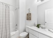 Thumbnail 11 of 19 - Bathroom and mirror at Bay Pointe at Summerville, Summerville, SC, 29483