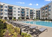 Thumbnail 11 of 24 - Shimmering resort style pool at Innsbrook Square, Glen Allen, VA