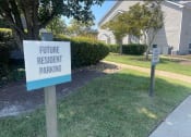Thumbnail 71 of 78 - a future resident parking sign in front of a house