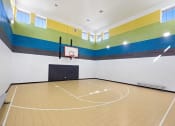 Thumbnail 22 of 32 - a basketball court with a basketball hoop in the middle of it at Addison Crater Woods, Petersburg, 23805