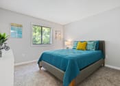 Thumbnail 10 of 43 - a bedroom with a bed and a window at Village 1373, North Carolina, 27455