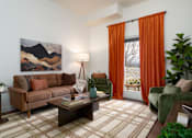 Thumbnail 4 of 22 - Living Room with Couch at Sundance at Baxter Meadows, Bozeman, MT, 59718