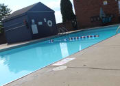 Thumbnail 15 of 17 - the swimming pool at our hotel is clean and ready for us to use