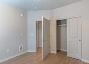 Thumbnail 25 of 51 - A room with a white door and a white wall at Cascade Place Apartment Homes, Molalla, OR