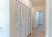 Thumbnail 45 of 51 - Closet with white doors in a room at Cascade Place Apartment Homes, Molalla, OR, 97038