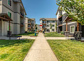 Thumbnail 9 of 36 - Walk trail at Forestplace Apartment Homes, Forest Grove, Oregon