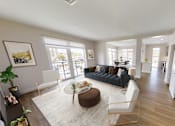 Thumbnail 5 of 36 - Oversized Living Quarters with Walls of Windows at 28 Austin, Newton, MA 02460