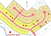 Thumbnail 7 of 8 - A map shows a layout of a property with lots for sale.