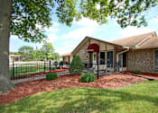 Thumbnail 12 of 31 - Leasing Center External View at Black Hawk Apartments, Fort Wayne, IN, Indiana, 46815