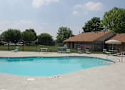 Thumbnail 15 of 31 - Blue Cool Swimming Pool at Black Hawk Apartments, Indiana