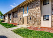 Thumbnail 10 of 31 - Front View Of Building with a sidewalk at Black Hawk Apartments, Fort Wayne, 46815