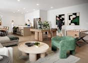 Thumbnail 37 of 37 - Fully Furnished Living Area at Woodland Place Apartments, Langford, British Columbia
