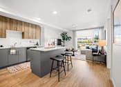 Thumbnail 2 of 43 - Kitchen With Living Area at Riverfront Everett, Everett, WA