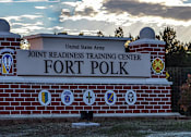 Thumbnail 1 of 74 - The sign for the United States Army Joint Readiness Training Center Fort Polk.