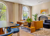 Thumbnail 2 of 25 - Fireplace Lounge at The Nest at Lincoln Park West, Chicago