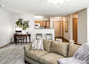 Thumbnail 26 of 46 - Living And Kitchen View at Standing Bear Lake, Nebraska, 68164