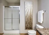Thumbnail 37 of 46 - Modern Bathroom at Standing Bear Lake, Omaha, Nebraska