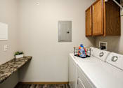 Thumbnail 40 of 46 - Washer Dryer In Unit at Standing Bear Lake, Omaha, Nebraska