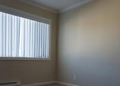 Thumbnail 27 of 31 - an empty room with a window and a carpet
