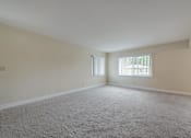 Thumbnail 13 of 29 - A room with carpeted floor and two windows.