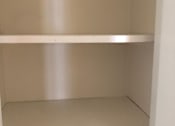 Thumbnail 55 of 62 - a small room with a shelf on the wall