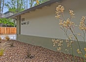 Thumbnail 9 of 47 - A building with the number 120 and the name Alma St on it.