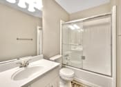 Thumbnail 19 of 62 - Spa Inspired Bathroom at Laurel Grove Apartments, California, 94025