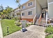 Thumbnail 5 of 62 - Leasing Office Exterior at Laurel Grove Apartments, Menlo Park, CA