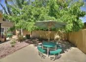 Thumbnail 24 of 35 - Shaded Courtyard Area at The Arbors at Mountain View, California, 94040