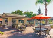 Thumbnail 95 of 103 - Courtyard Dining Area at Balboa Apartments, Sunnyvale, CA