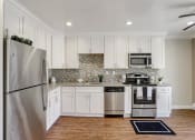 Thumbnail 51 of 80 - Modern Kitchen With Custom Cabinet at Casa Alberta Apartments, Sunnyvale, CA, 94087