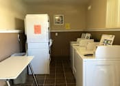 Thumbnail 51 of 62 - a kitchen with white appliances and a white refrigerator