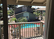 Thumbnail 15 of 17 - A house with a pool in the backyard.
