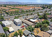 Thumbnail 1 of 38 - An aerial shot of the neighborhood