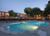 Thumbnail 35 of 51 - Twilight Pool at Normandy Park, Santa Clara