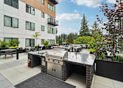 Thumbnail 16 of 51 - BBQ Grills in Courtyard