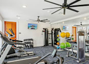Thumbnail 10 of 13 - Gym at Harrisburg Lofts, Houston