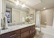 Thumbnail 4 of 9 - Bathroom at Kings Landing, Kingwood