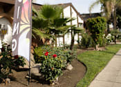 Thumbnail 24 of 38 - A sign with the word "Avenue" on it is in front of a house with a landscaped yard.