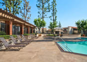 Thumbnail 29 of 35 - our apartments have a resort style pool and lounge chairs
