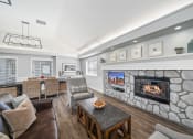 Thumbnail 66 of 68 - the preserve at ballantyne commons living room with fireplace