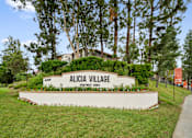 Thumbnail 37 of 41 - the sign for alta village at the entrance of the park