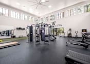 Thumbnail 24 of 42 - the gym at the apartments for rent
