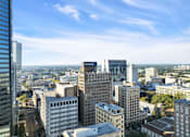 Thumbnail 26 of 40 - The Residences at Barnett | Downtown Jacksonville | aerial view of the building