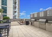 Thumbnail 59 of 114 - Allure Hermann Park | Outdoor Dining and Grilling Areas
