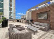Thumbnail 60 of 114 - Allure Hermann Park | Outdoor Dining and Grilling Areas