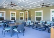 Thumbnail 16 of 20 - Jacksonville, FL| Melissa Grove | Covered Outdoor Lounge Area