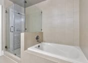 Thumbnail 89 of 114 - Allure Hermann Park | Penthouse Bathroom