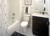 Thumbnail 6 of 40 - The Residences at Barnett | Downtown Jacksonville | 2 Bedroom Bathroom